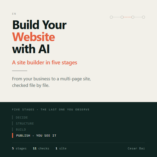 Build Your Website with AI