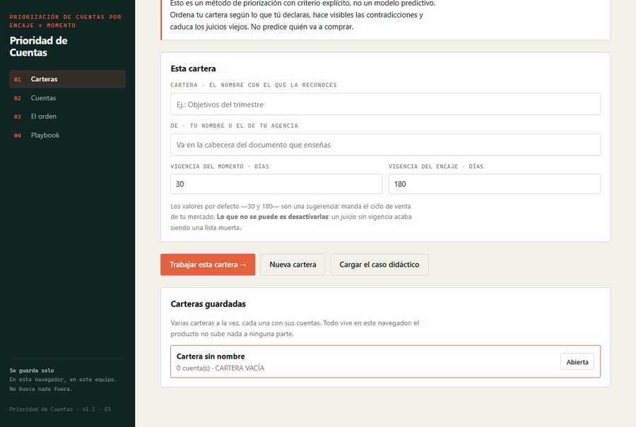 Priorización de Cuentas B2B