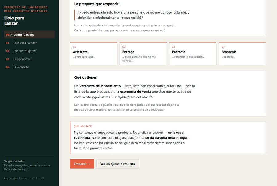 Auditoría de Lanzamiento